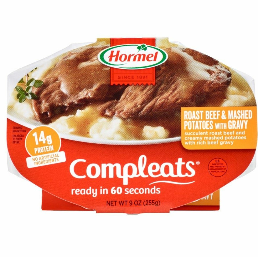 Online Hormel Compleats Roast Beef & Mashed Potatoes, 9 Oz. Microwave Meals