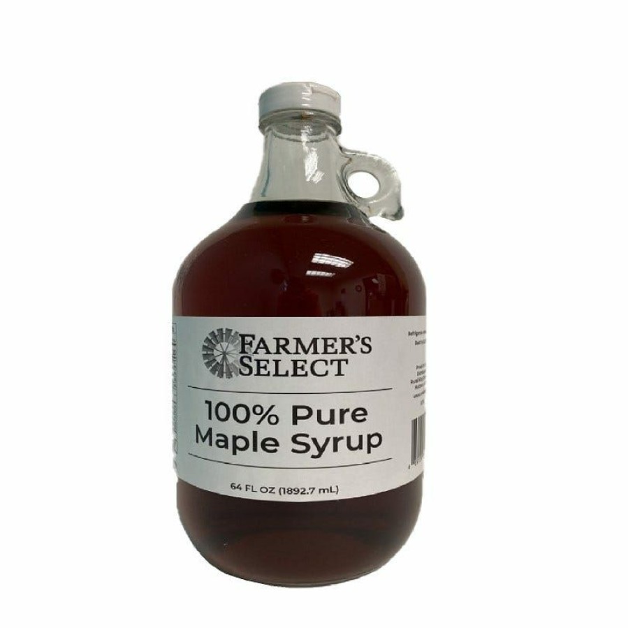 Online Farmer'S Select 100% Pure Maple Syrup, 64 Oz. Pancake Syrup