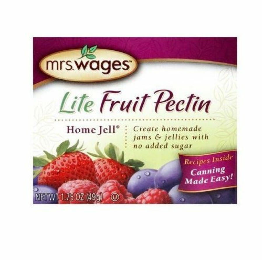 Best Mrs. Wages Home Jell Lite Fruit Pectin, 1.75 Oz. Canning Ingredients