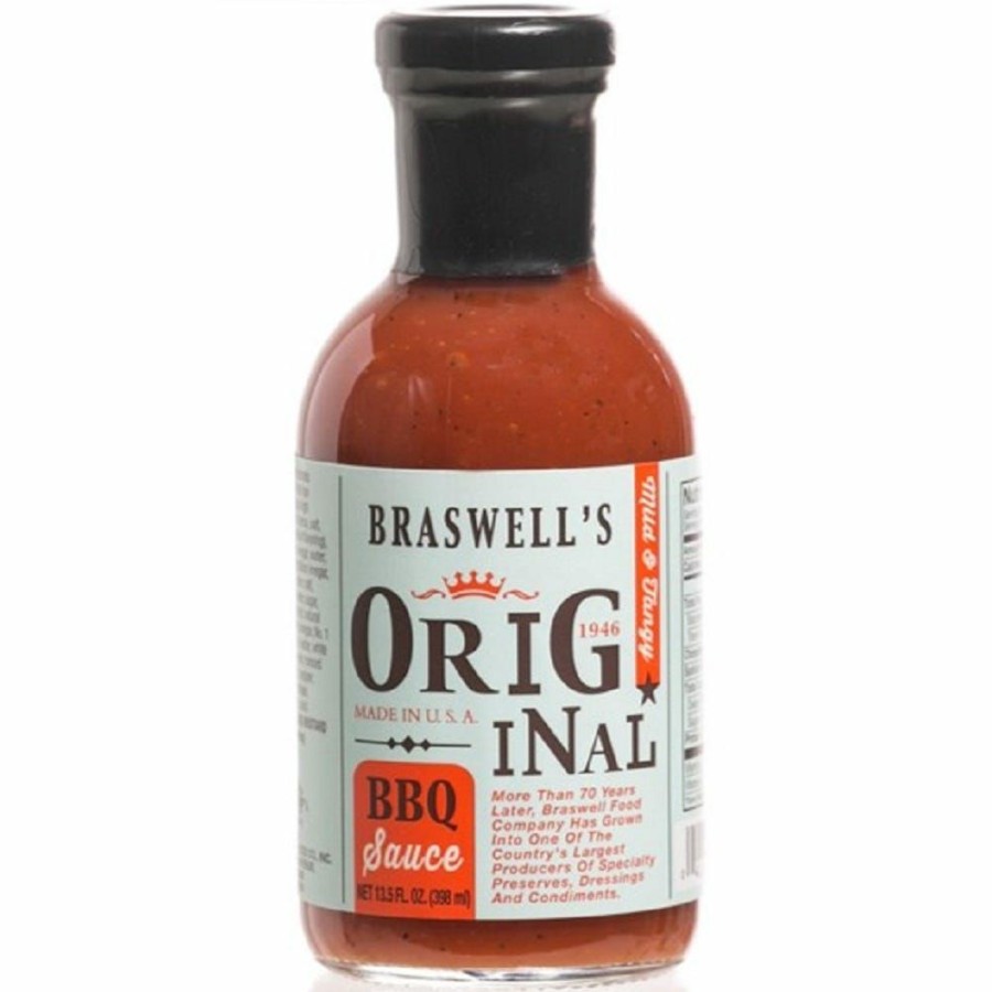 Wholesale Braswell'S Original Bbq Sauce, 13.6 Oz. Condiments & Sauces