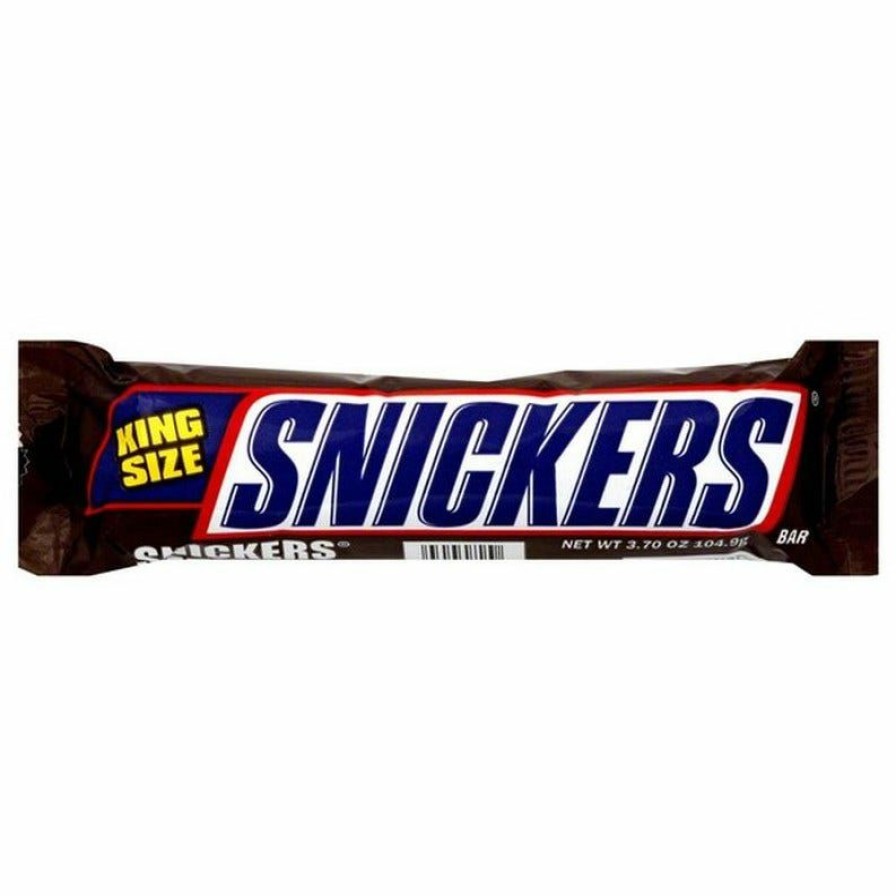 Best Snickers King Size Candy Bar, 3.7 Oz. Chocolate