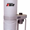 Best Kufo Seco 2 Hp 1550 Cfm 3 Phase 220/440V Vertical Bag Dust Collector Ufo-101H3 Dry Vacs