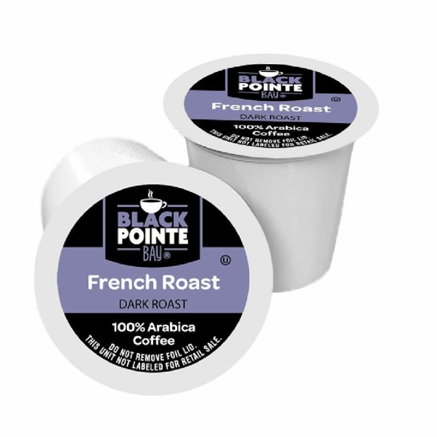 Clearance Black Pointe Bay French Roast Single Serve Coffee Cups, 80 Count