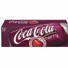 Hot Coca-Cola Cherry Coca -Cola, 12 Pack 12 Fl. Oz. Cans Soda