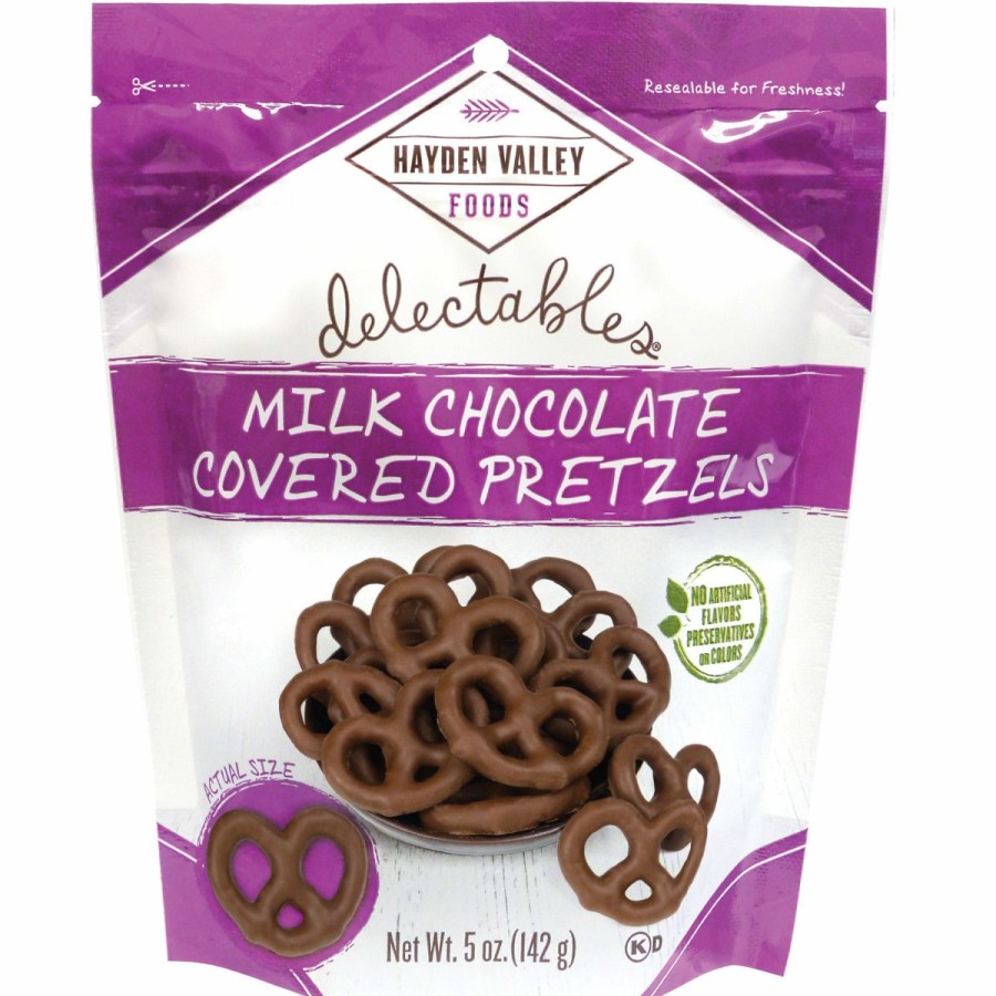 Clearance Hayden Valley Milk Chocolate Pretzels, 5Oz