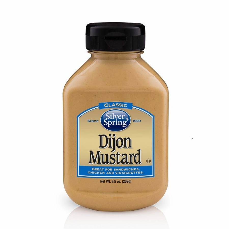 New Silver Springs Dijon Mustard, 9.5 Oz. Condiments & Sauces