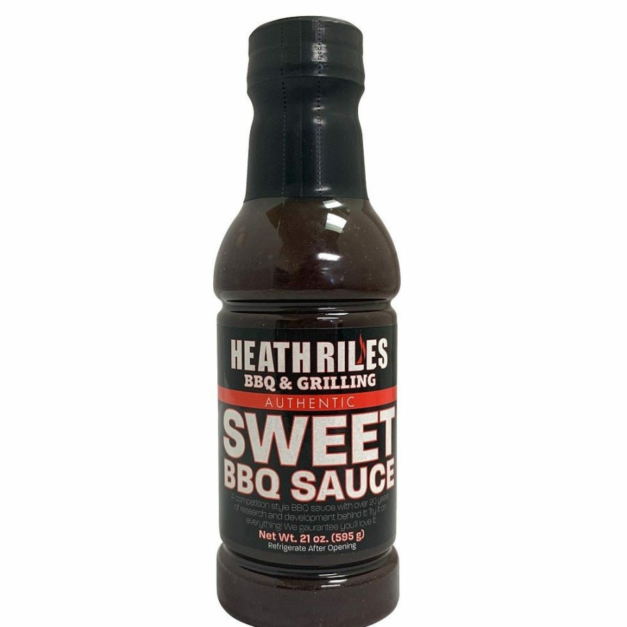 Hot Heath Riles Bbq Sweet Sauce, 16 Oz. Condiments & Sauces