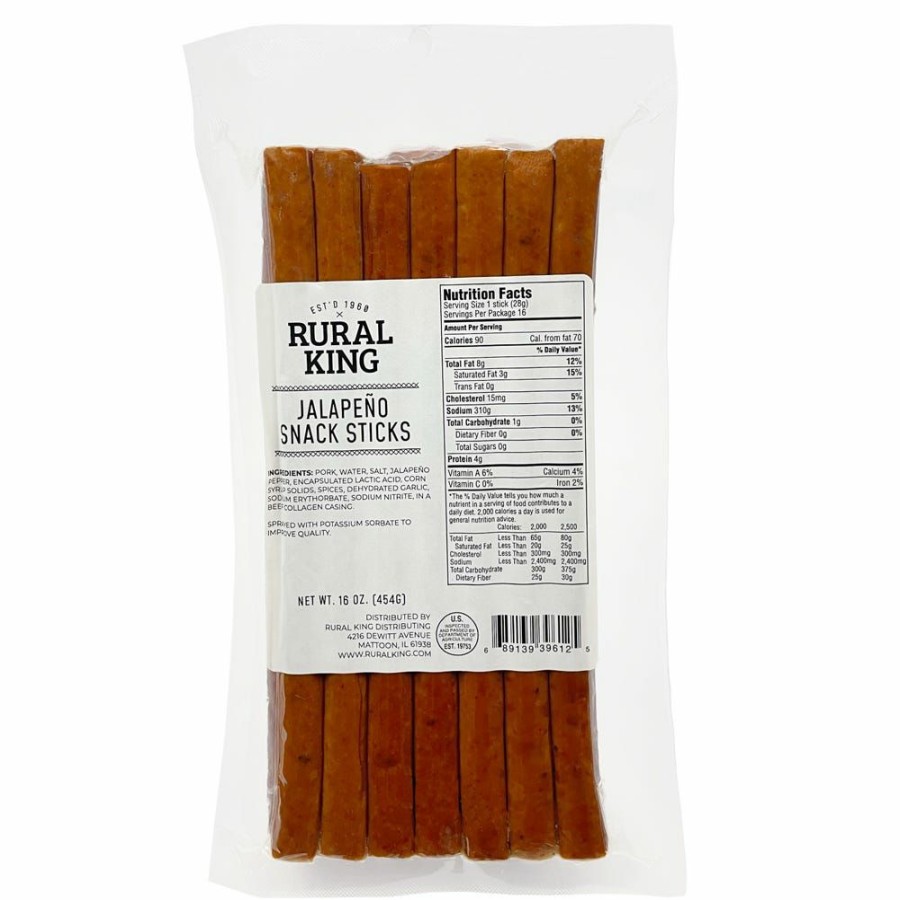 Wholesale Rural King 16Oz Jalapeno Sticks Jerky