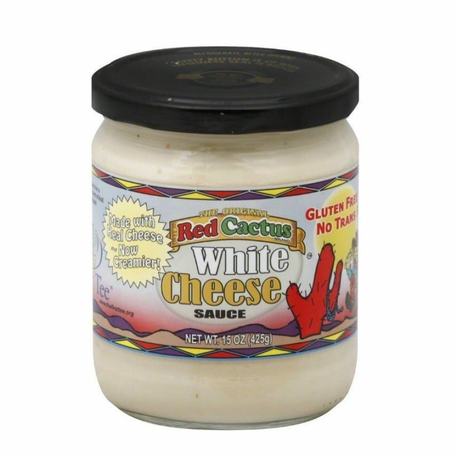 Online Red Cactus White Salsa Con Queso 15 Oz. Dips & Salsa