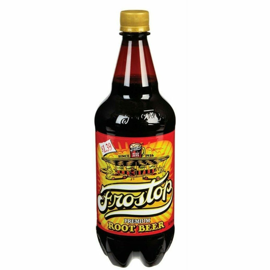 New Frostop Root Beer Soda, 32 Oz.