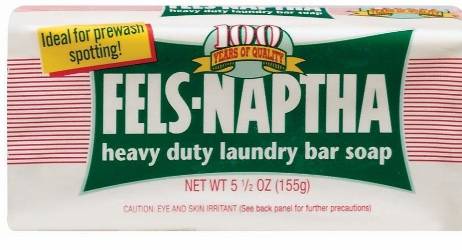 Clearance Various Brands Fels Naptha Laundry Soap Bar 5.5 Oz Laundry Detergent