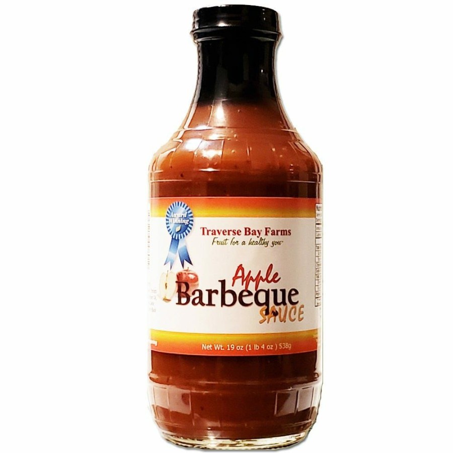 Wholesale Traverse Bay Farms Apple Barbecue Sauce, 19 Oz. Condiments & Sauces