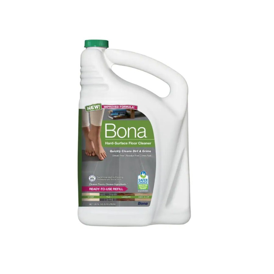 Wholesale Bona Hard Surface Cleaner Refill, 128Oz Wm700018172 Carpet & Floor Cleaners