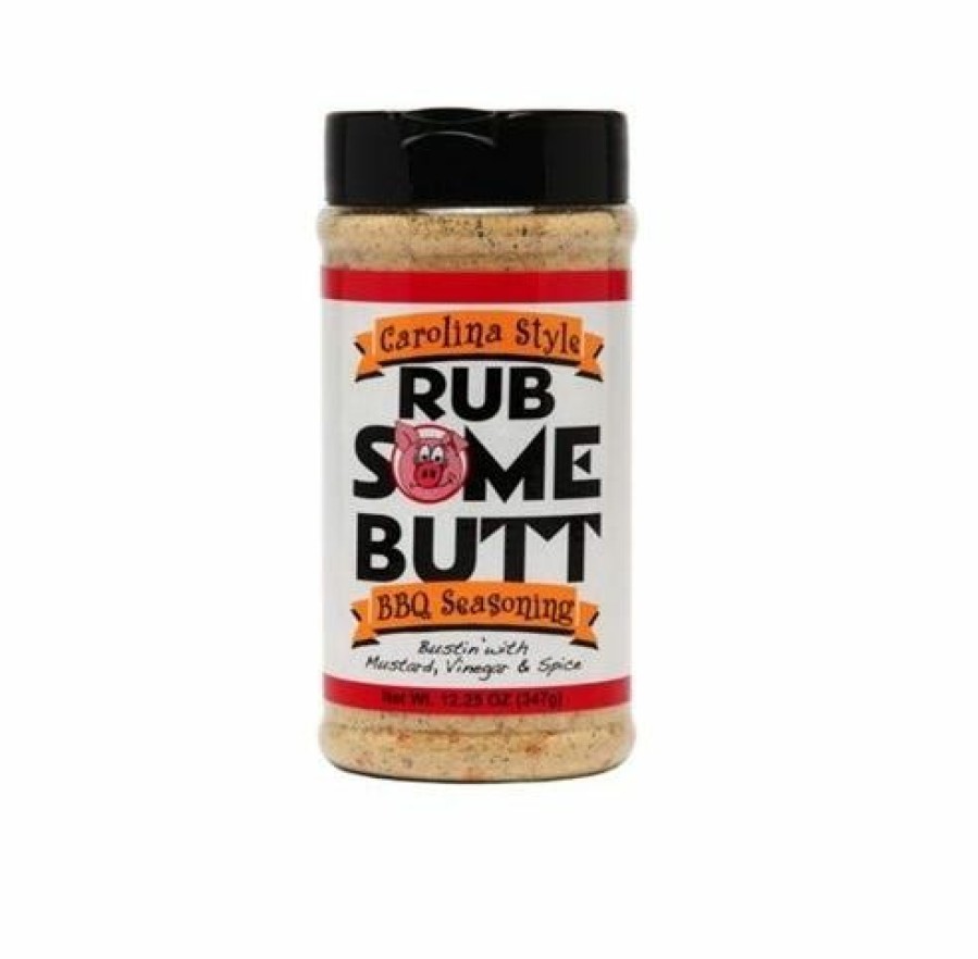 New Various Brands Rub Some Butt Carolina Bbq Rub, 6 Oz. Spices & Seasonings