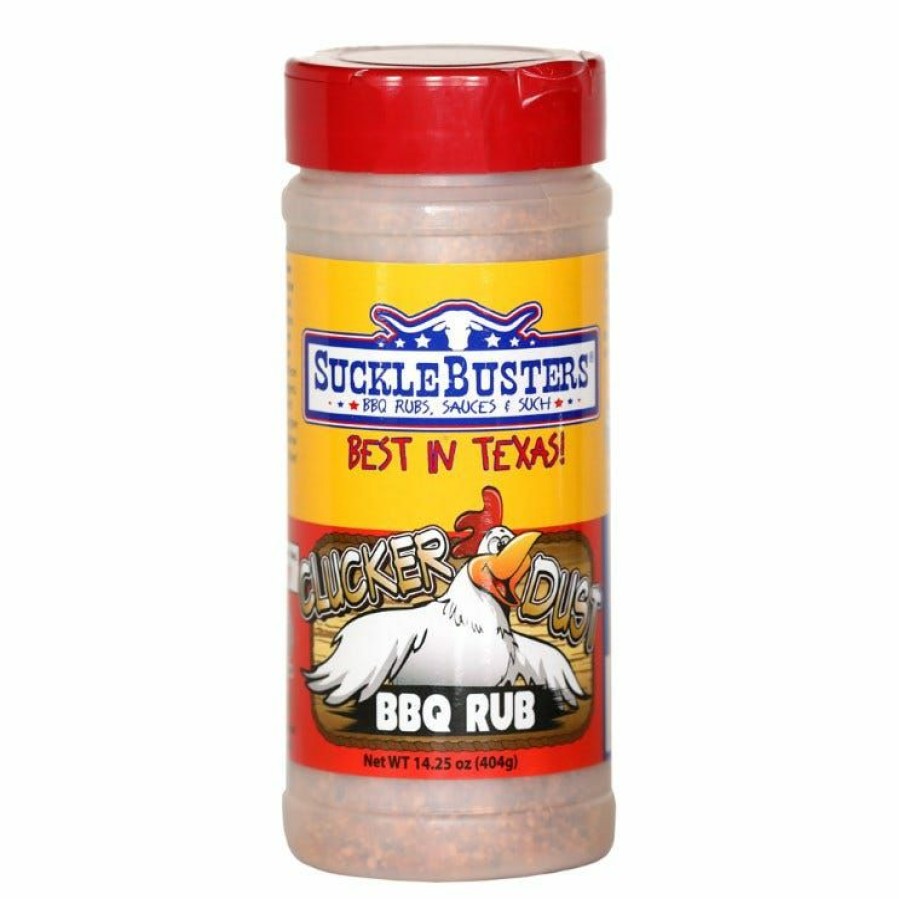 Wholesale Suckle Busters Clucker Dust Chicken Bbq Rub, 14.25 Oz. Spices & Seasonings