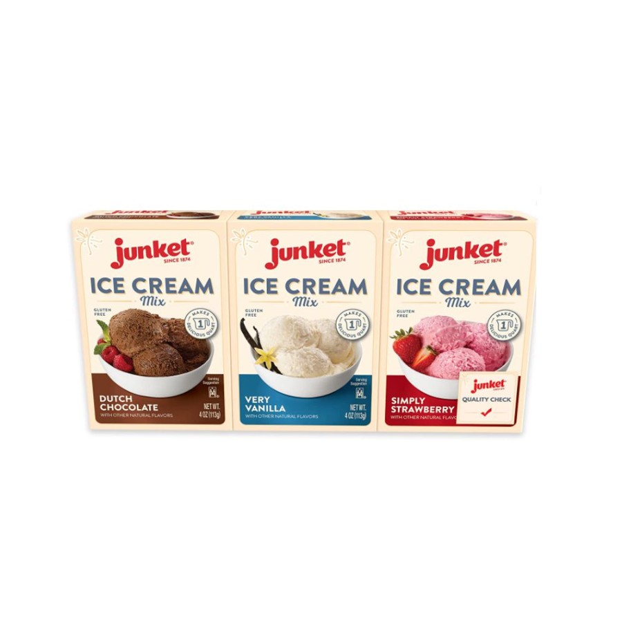 New Junket Ice Cream Mix Variety Pack, 36Ct 87306 Baking Essentials