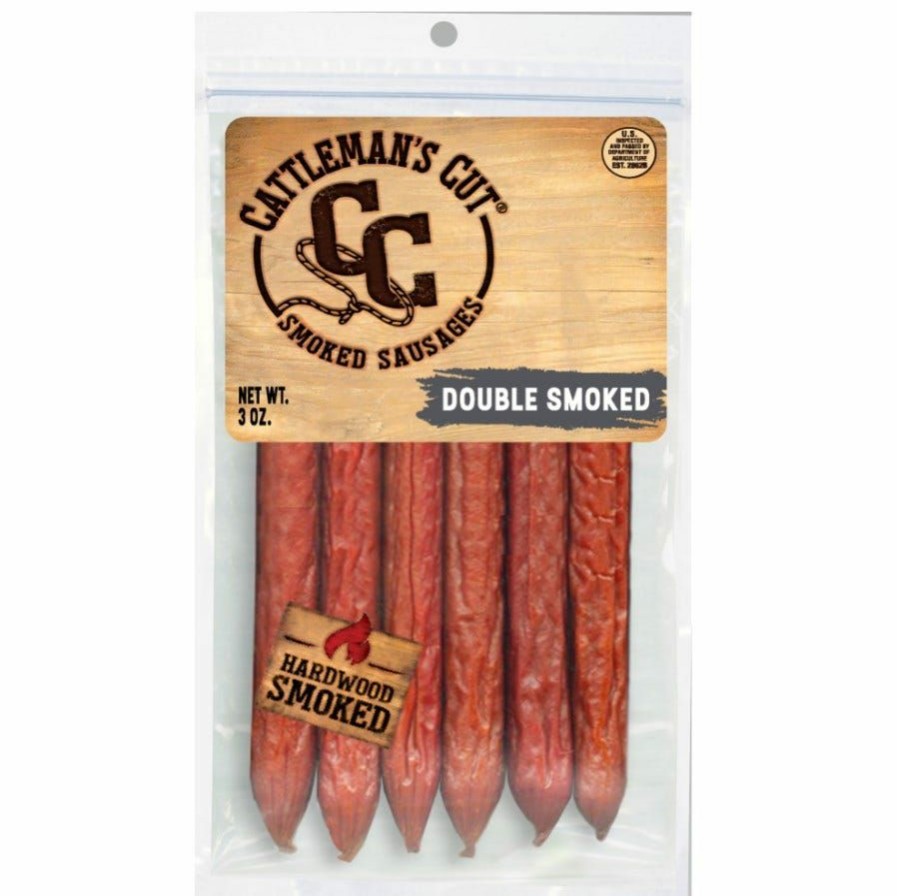 Wholesale Oberto Cattleman'S Cut Double Smoked Sausage Sticks, 3 Oz. Sausages