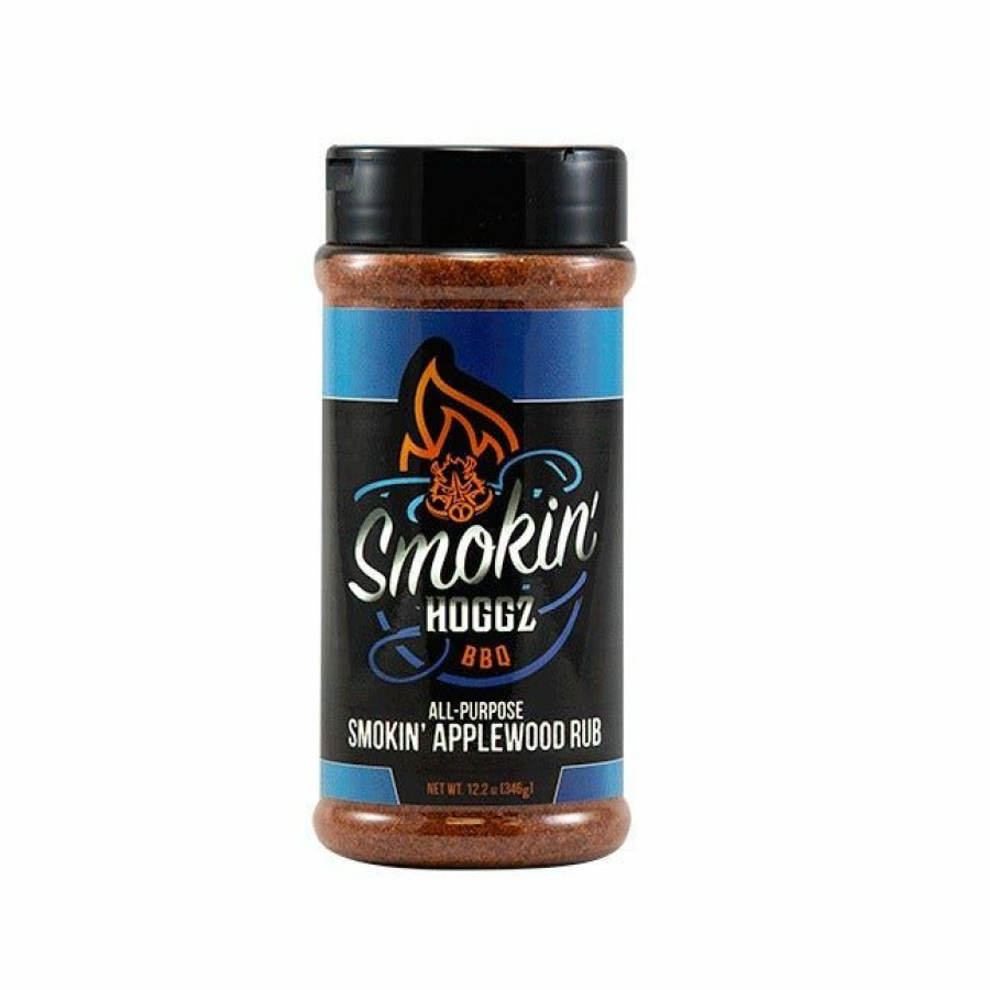 Best Smokin' Hoggz Bbq Smokin' Hoggz All Purpose Smokin' Applewood Rub, 12.2 Oz. Spices & Seasonings