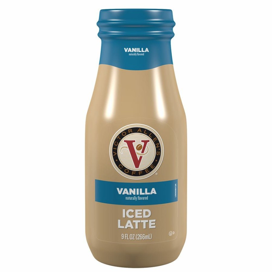 Clearance Victor Allen'S Victor Allen Vanilla Iced Latte, 9 Oz. Coffee