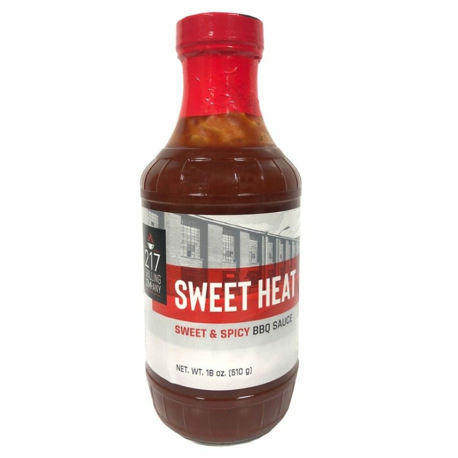 New 217 Brand 217 Sweet Heat Bbq Sauce, 18 Oz. Condiments & Sauces