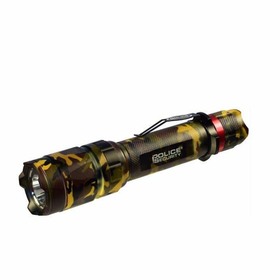 Best Police Security Flashlights Trac-Tact Camo 99698