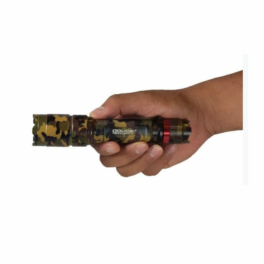 Best Police Security Flashlights Trac-Tact Camo 99698