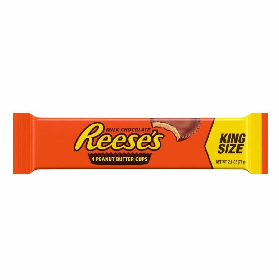 Hot Reese'S Peanut Butter Cup King Size, 2.8 Oz. Chocolate