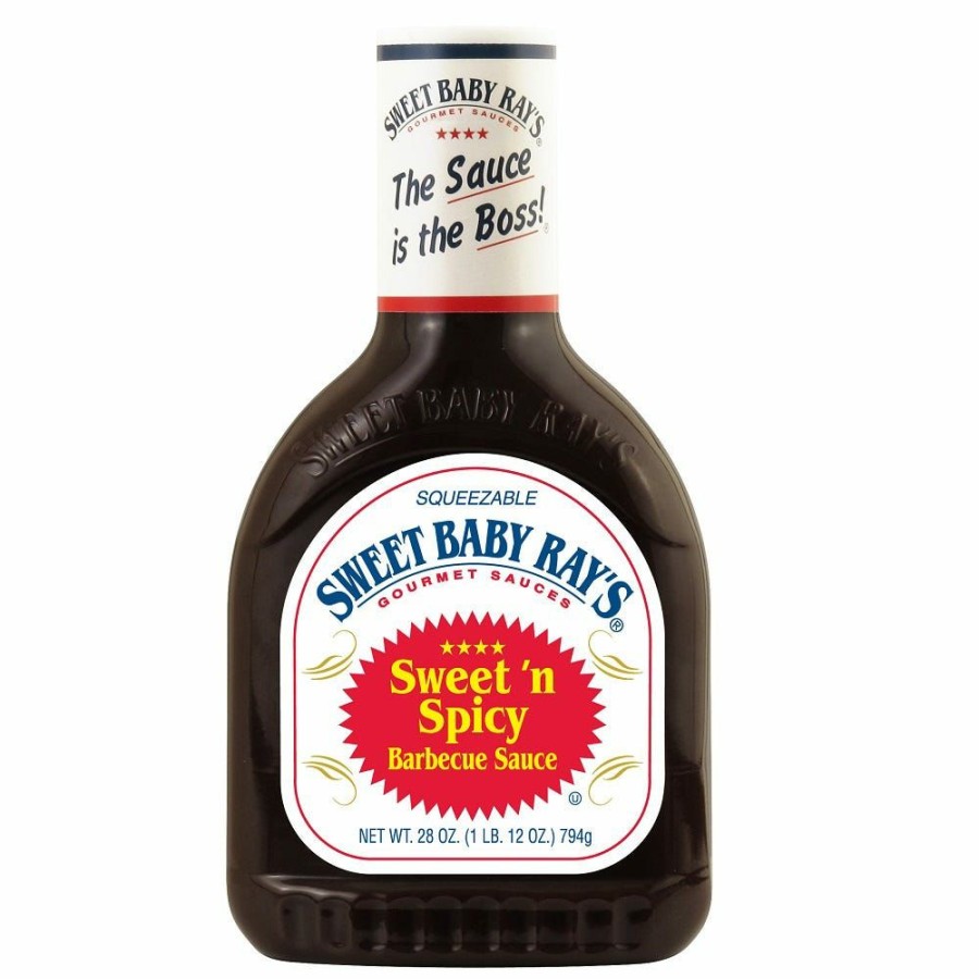 Wholesale Sweet Baby Ray'S Sweet 'N Spicy Bbq Sauce, 28 Oz. Condiments & Sauces