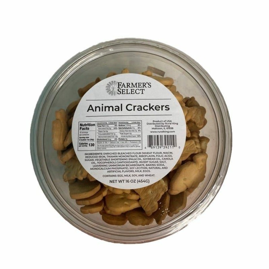 Online Farmer'S Select Animal Crackers, 16 Oz. Chips & Crackers