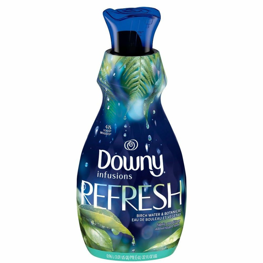 Hot Procter And Gamble Distributing Downy Infusions Liquid Fabric Softener Refresh Scent 32Oz 48Ld Laundry Detergent