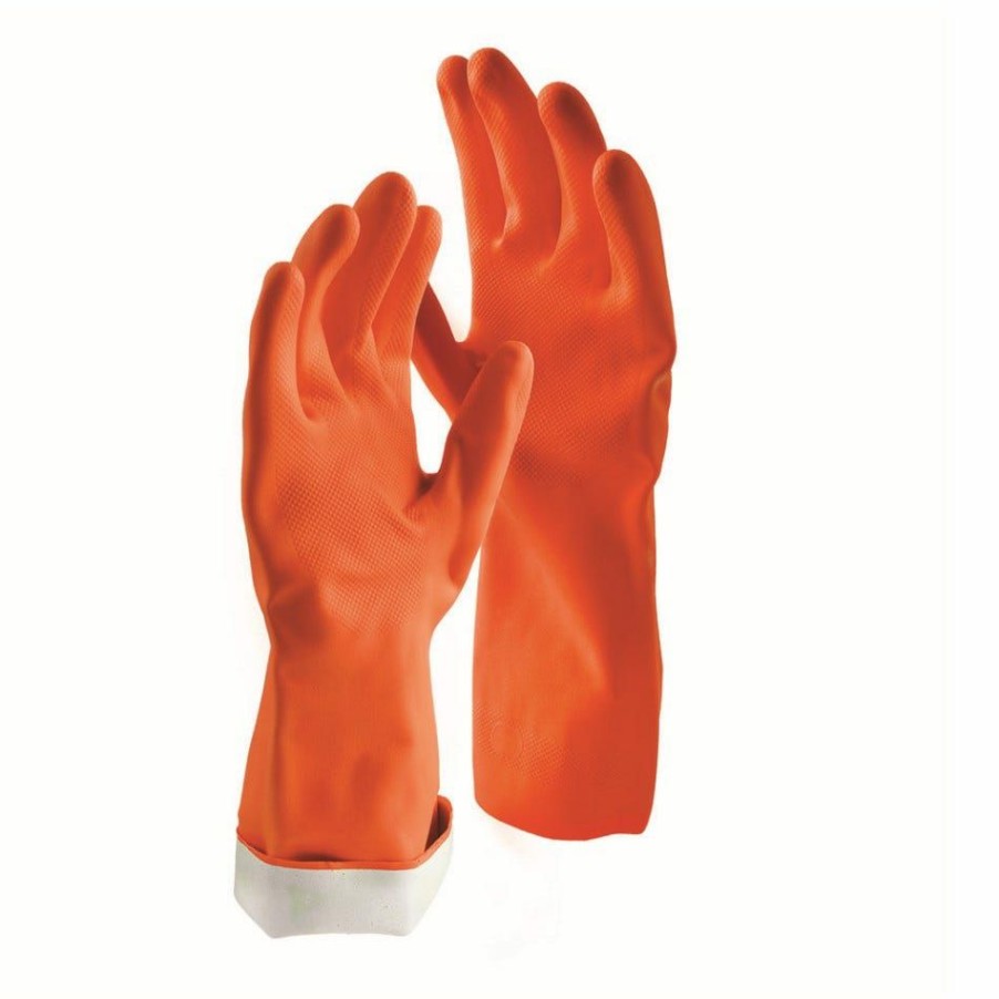 New Libman Premium Reusable Latex Gloves 1-Pack, Large Cleaning & Janitorial Supplies