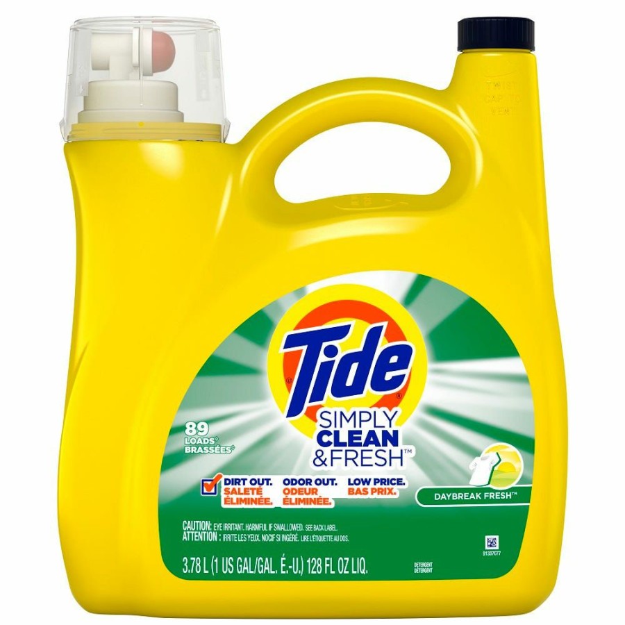 Hot Procter And Gamble Distributing Tide Simply Liquid Clean & Fresh Hec Day Break Fresh 128Oz 89Ld Laundry Detergent