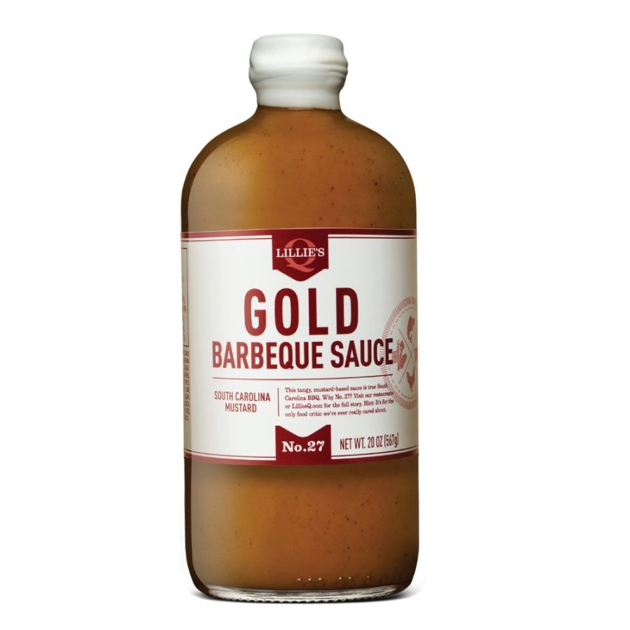 New Lillie'S Q Gold Bbq Sauce, 20 Oz. Condiments & Sauces