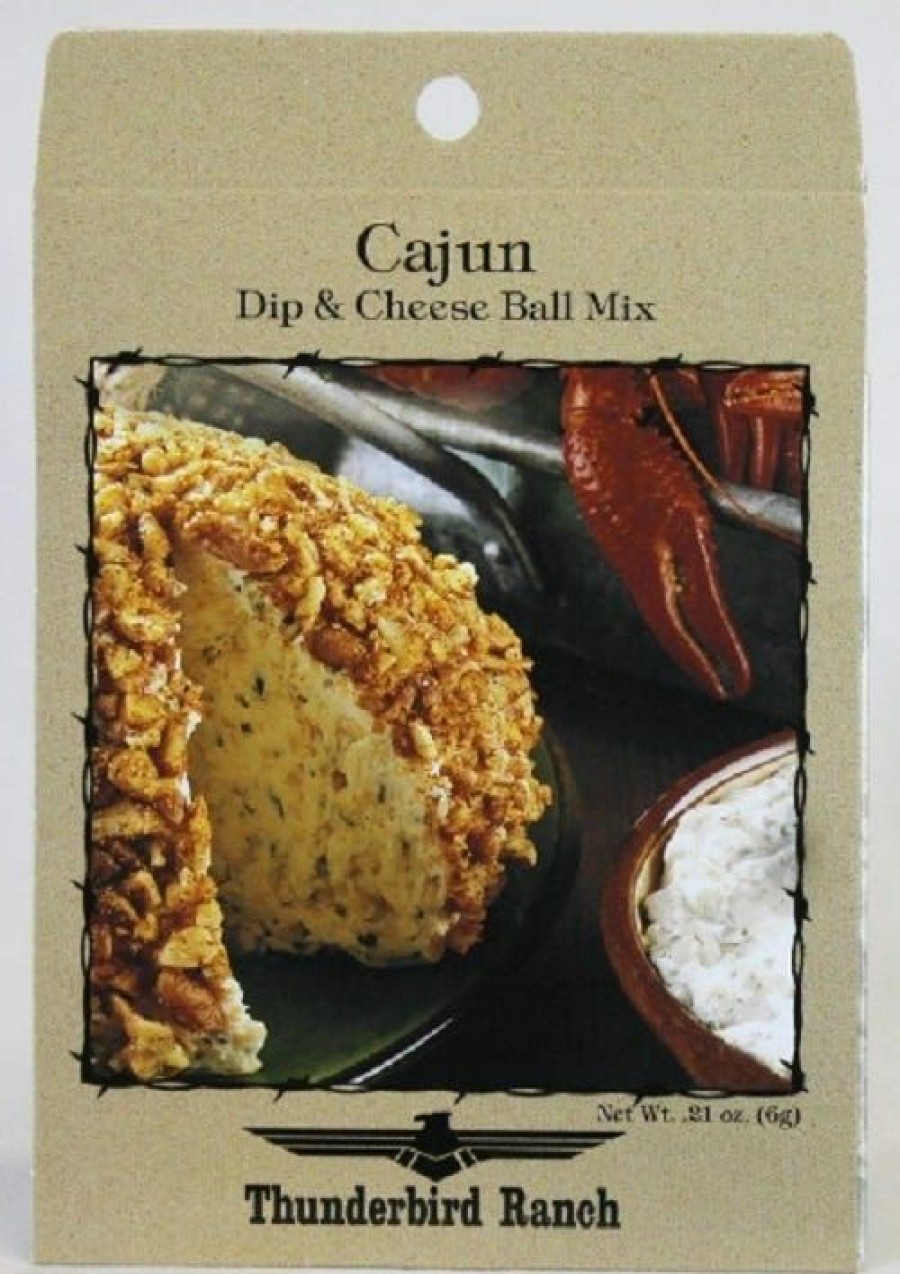 New Thunderbird Ranch Gourmet Foods Cajun Dip & Cheese Ball Mix Baking Mixes