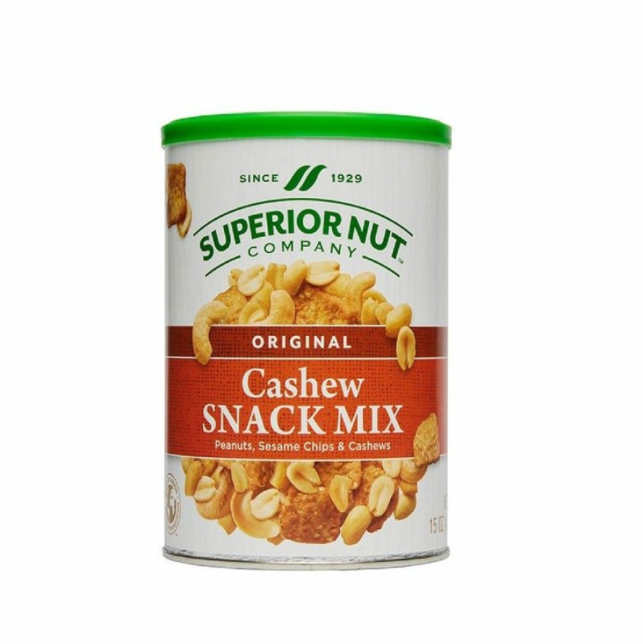 Hot Superior Nut Company Original Cashew Snack Mix, 15 Oz. Cashews