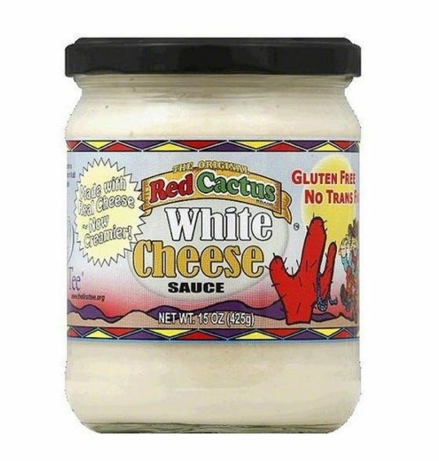 Best Red Cactus White Cheese Sauce, 15 Oz. Jar Dips