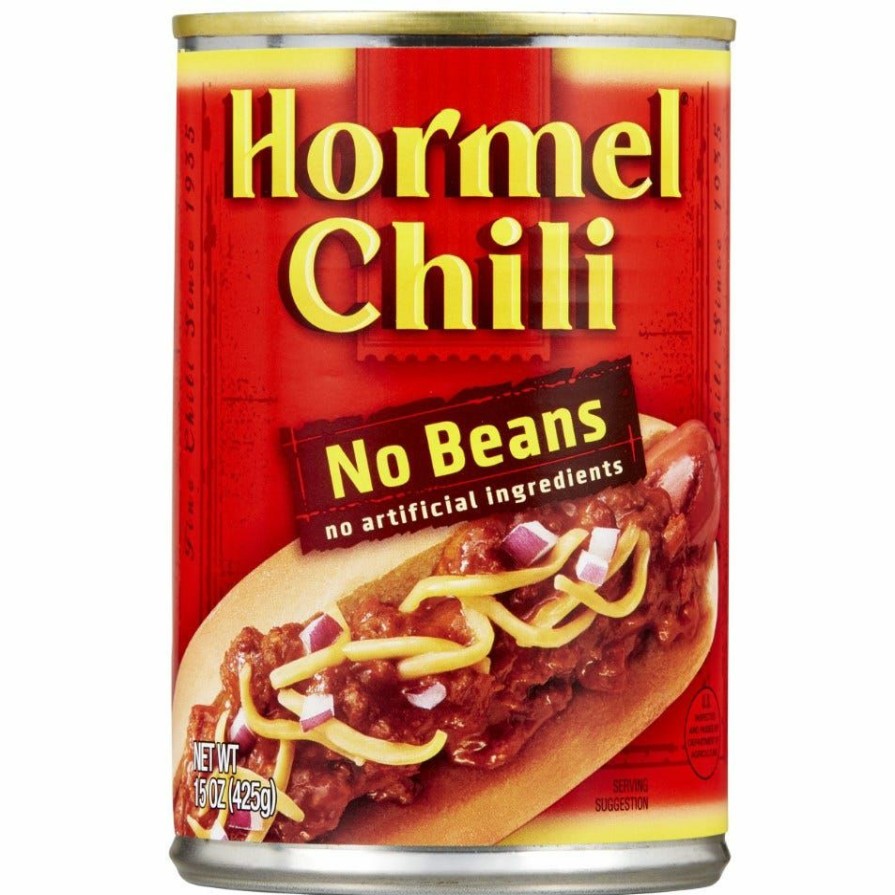 Online Hormel Chili No Beans, 15 Oz. Canned Goods & Soups