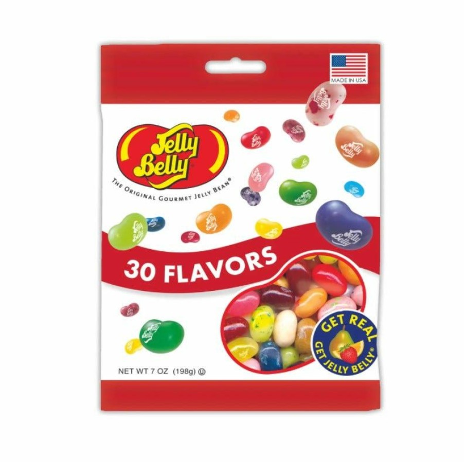 Hot Jelly Belly Gourmet Jelly Beans, 30 Flavors, 7 Oz. Gummy & Chewy