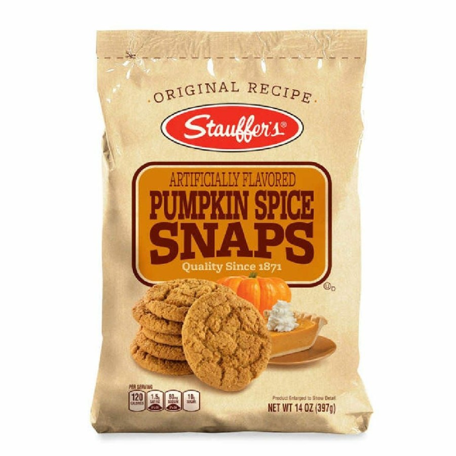 Best Stauffer'S Pumpkin Spice Snaps, 14 Oz. Cookies