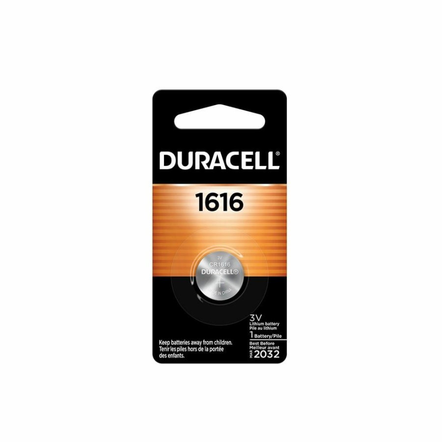 Online Duracell 1616 3V Lithium Coin Battery, 1 Pack Household Batteries