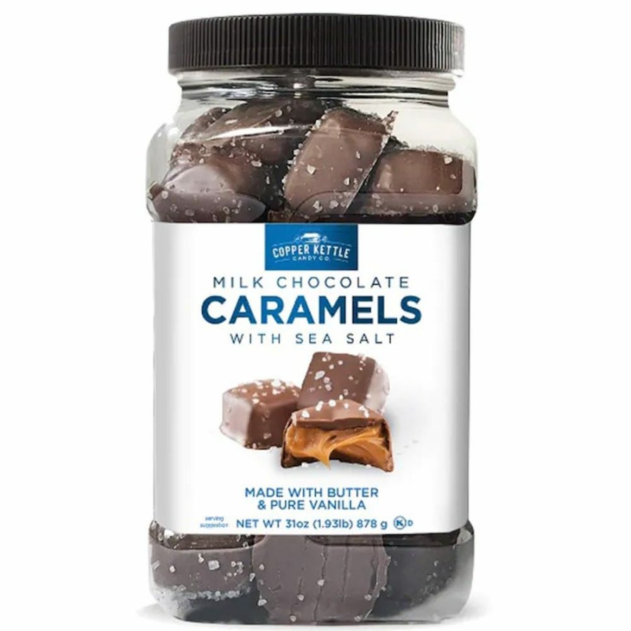 Best Copper Kettle Milk Chocolate Caramels With Sea Salt, 31 Oz.