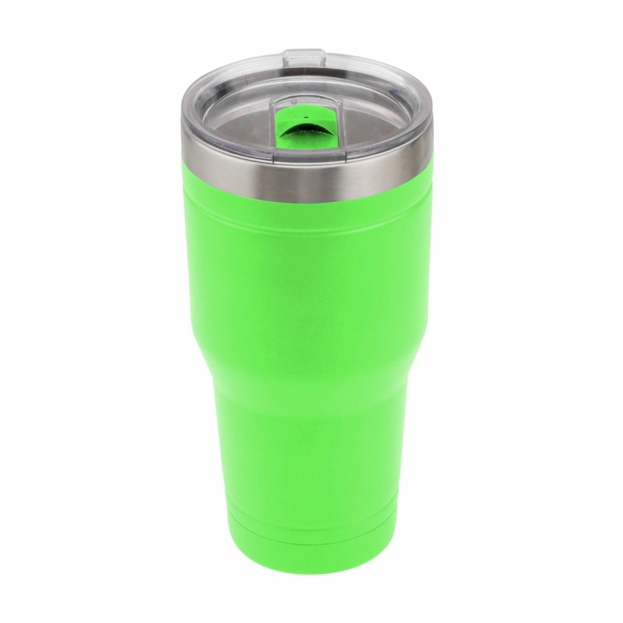 Wholesale Lincoln Outfitters 30Oz. Stainless Tumbler Neon Green 30802C Camp Kitchen