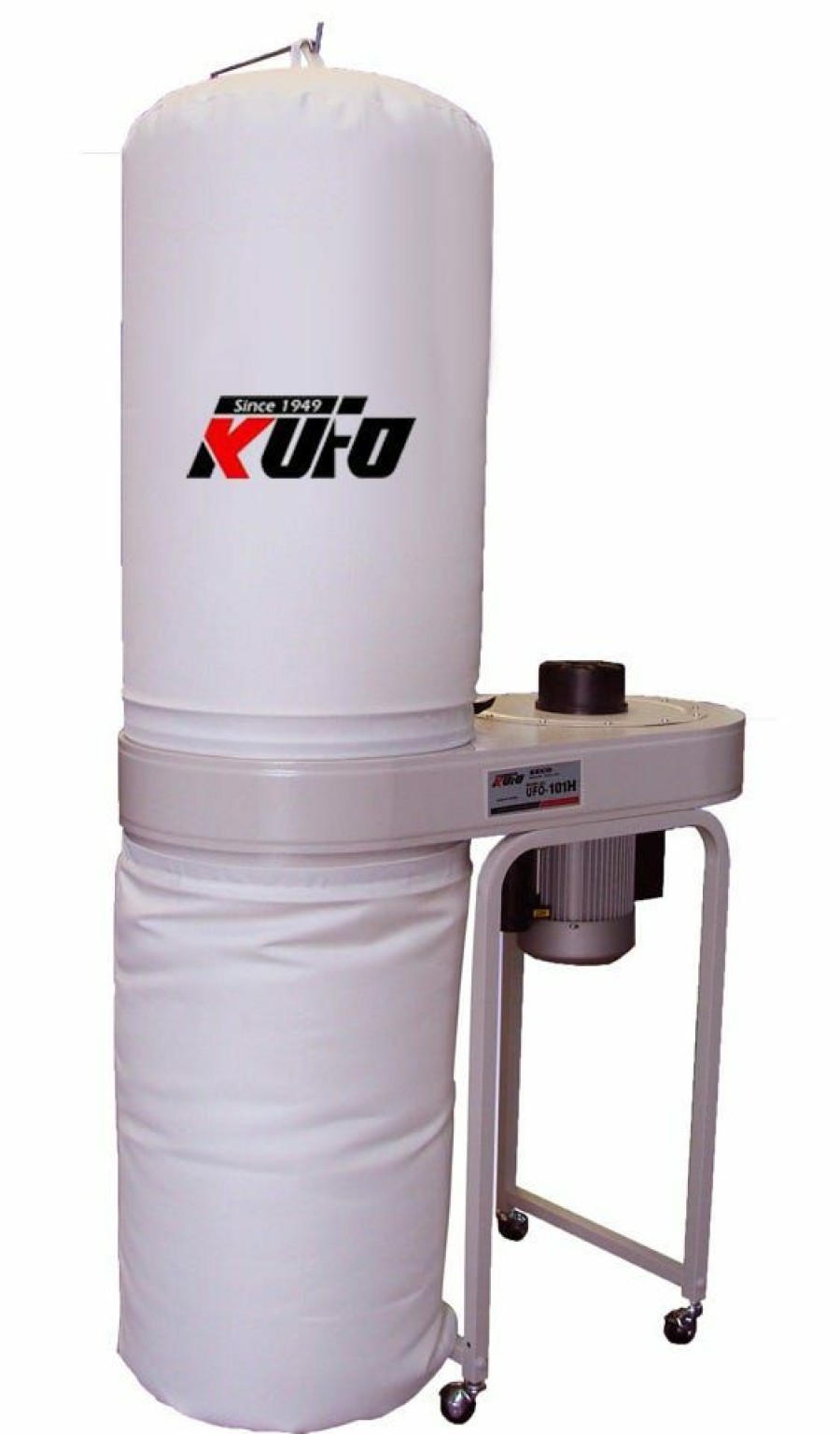 Best Kufo Seco 2 Hp 1550 Cfm 1 Phase 220V Vertical Bag Dust Collector Ufo-101H2 Dry Vacs