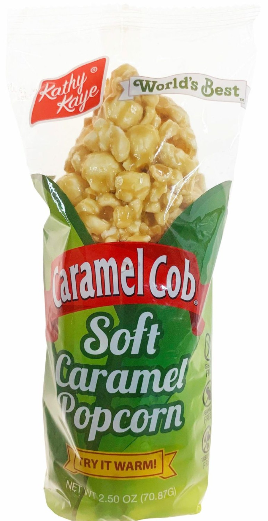 Online Various Brands Kathy Kaye Caramel Cob Soft Caramel Popcorn, 2.5 Oz.