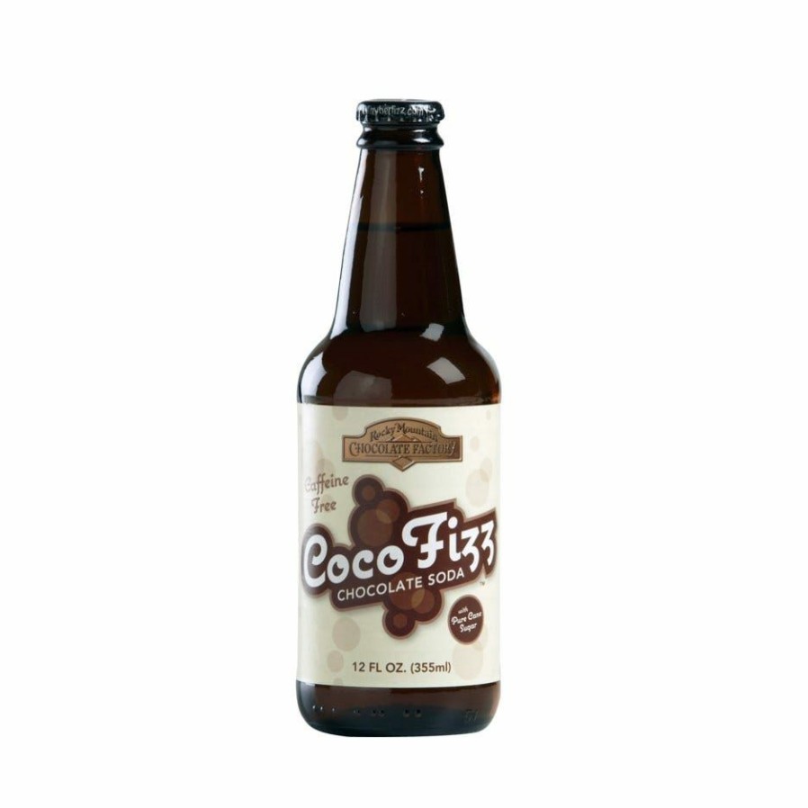 Best Various Brands Rocky Mountain Chocolate Factory Coco Fizz Chocolate Soda, 12 Oz.