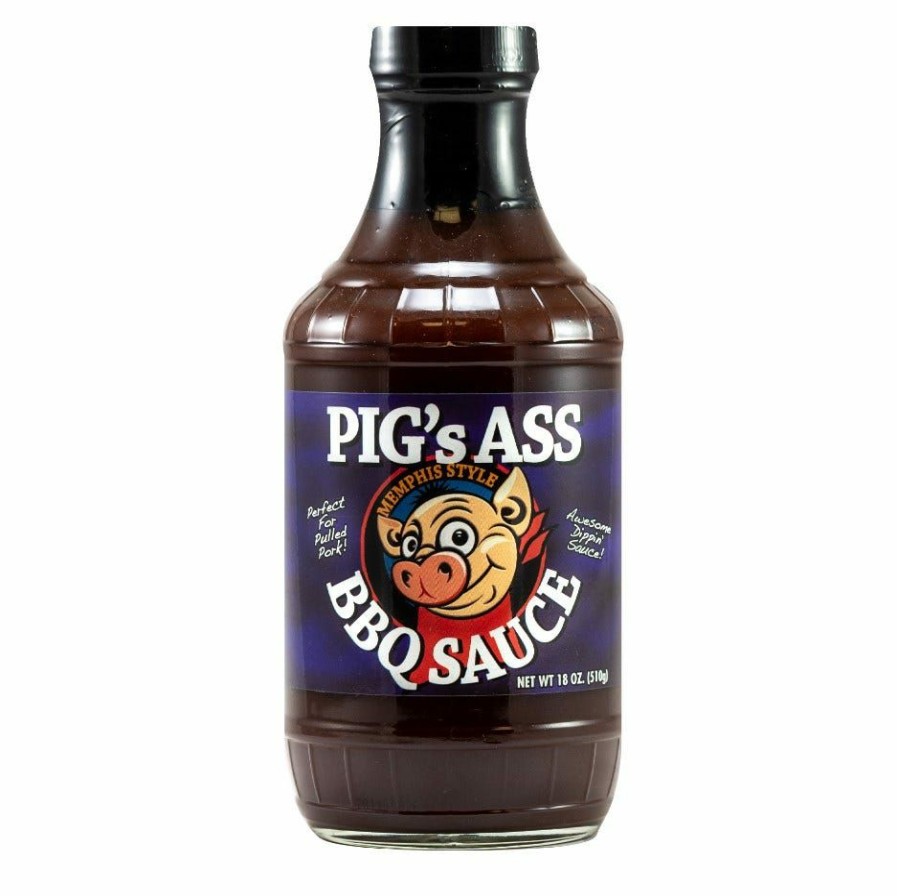 Hot Pig'S Ass Bbq Sauce, 18 Oz. Spices & Seasonings