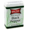 New Various Brands Spice Time Black Pepper, 4 Oz. Spices & Seasonings