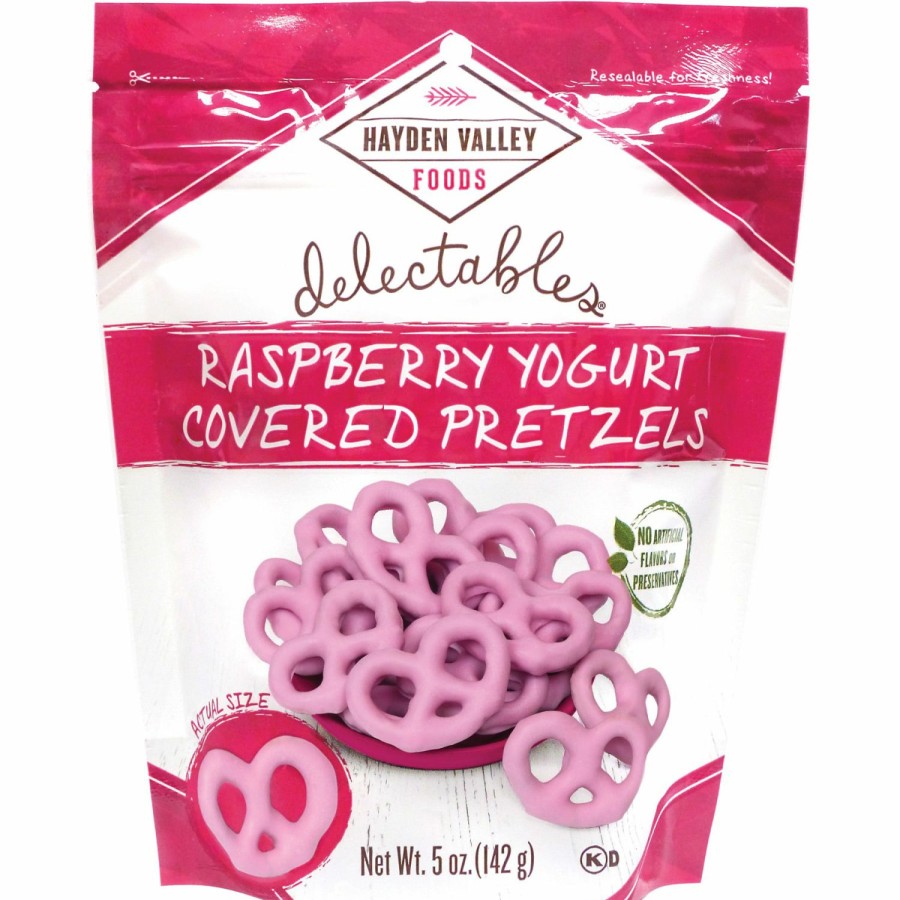 Clearance Hayden Valley Raspberry Yogurt Pretzels, 5Oz