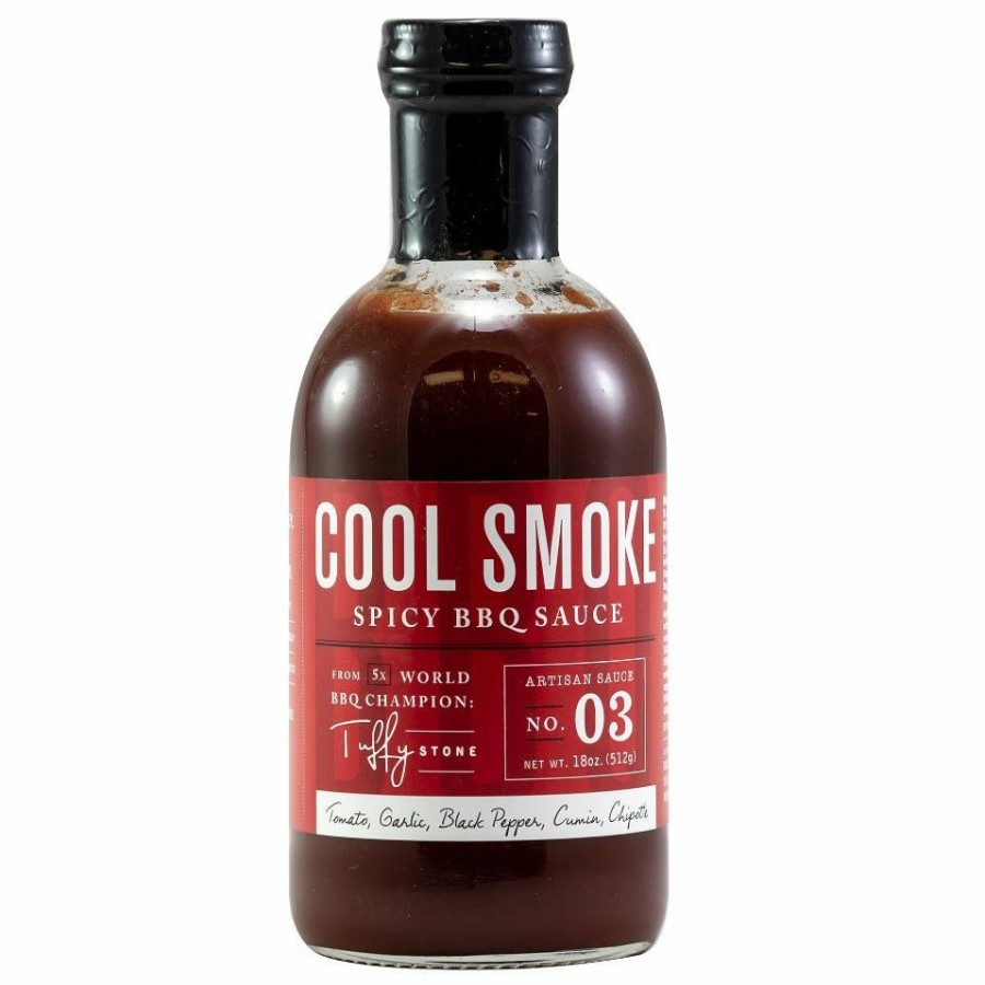 Hot Cool Smoke Bbq Cool Smoke Spicy Bbq Sauce, 18 Oz. Spices & Seasonings