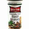 Online Various Brands Spice Time Basil Leaves, 1.25 Oz. Spices & Seasonings